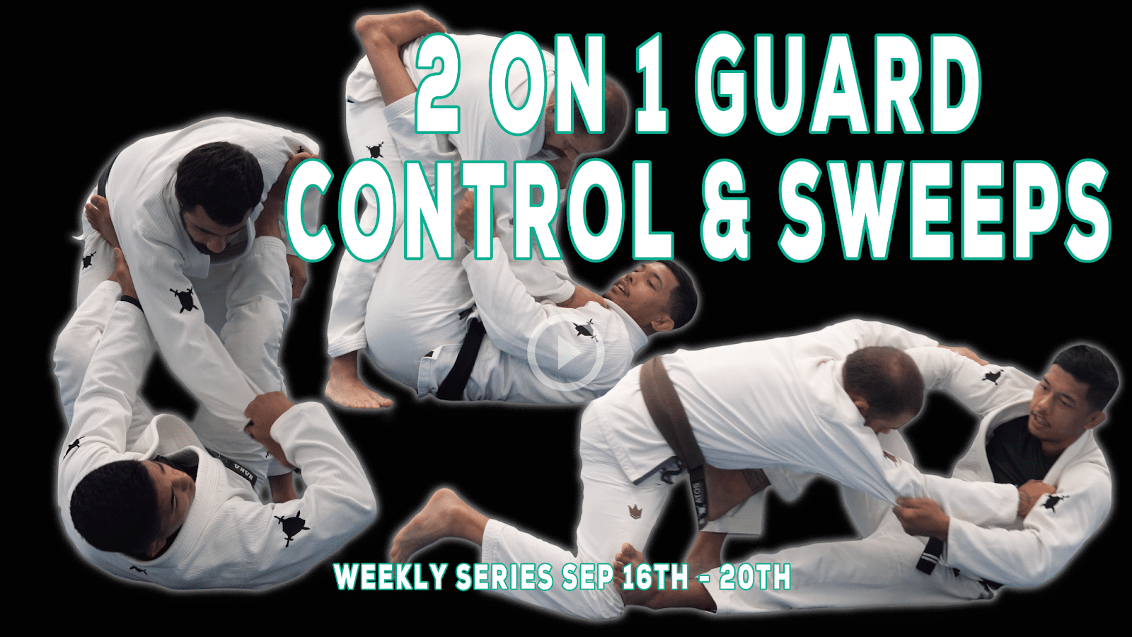 2 on 1 guard control and sweeps